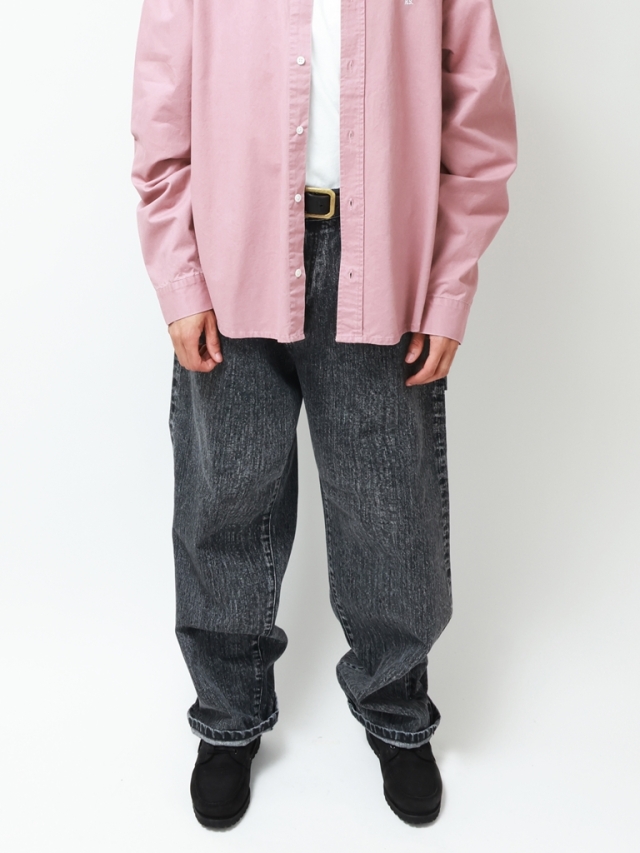 Hide and Seek 「L.D.B.(25aw)」 ルーズフィット ウォッシュ加工デニム