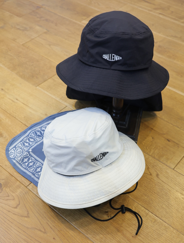 CHALLENGER　「BANDANA BEACH HAT」　ナイロンバケットハット