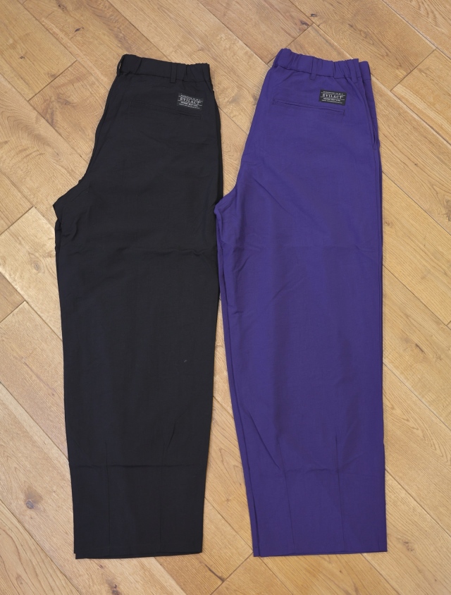 EVILACT 　　「BARREL PANTS」　ナイロン バレルパンツ