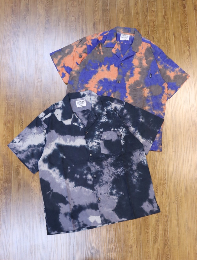 CAPTAINS HELM　　「#VACATION TIE-DYE SHIRTS」  　タイダイ オープンカラーシャツ