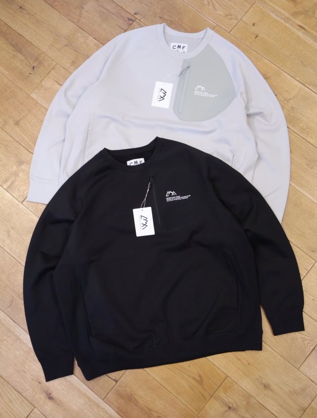 CMF OUTDOOR GARMENT　「  BONDING SWEAT SHIRTS 」　 クルーネックスウェット