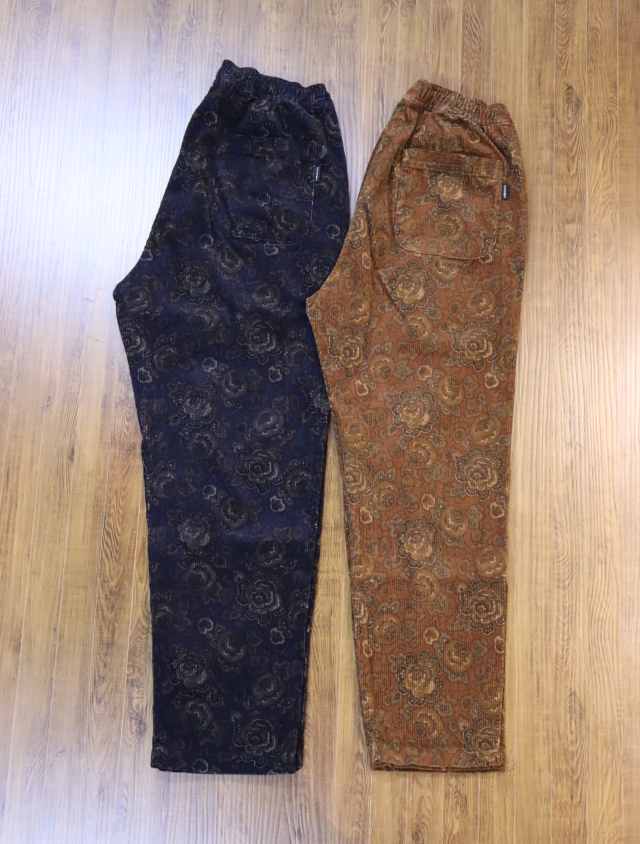 CAPTAINS HELM　　「#PAISLEY CORDUROY PANTS」  　コーデュロイ イージーパンツ