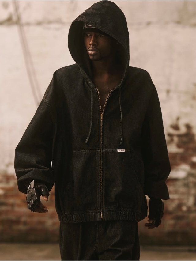 COOTIE 「12.5oz Denim Zip Up Hooded Jacket＜FADE＞」 デニム ジップ