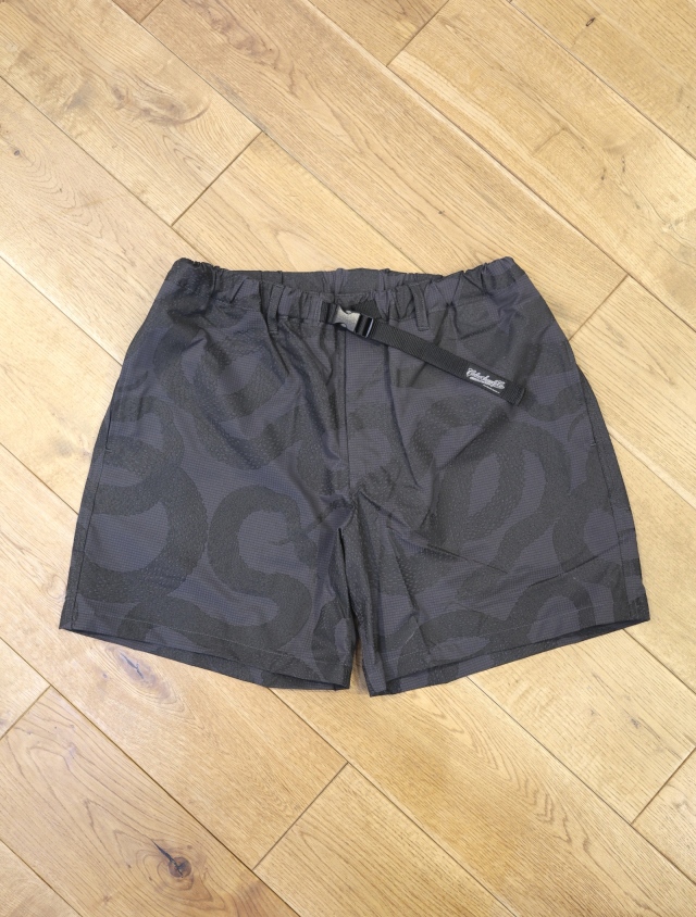 CALEE　　「DOTAIR®︎ SNAKE PATTERN EASY SHORTS」　スネークパターン イージーショーツ