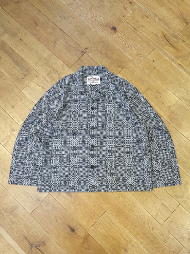 CALEE 　「JACQUARD COVERALL」  ジャガードカバーオール