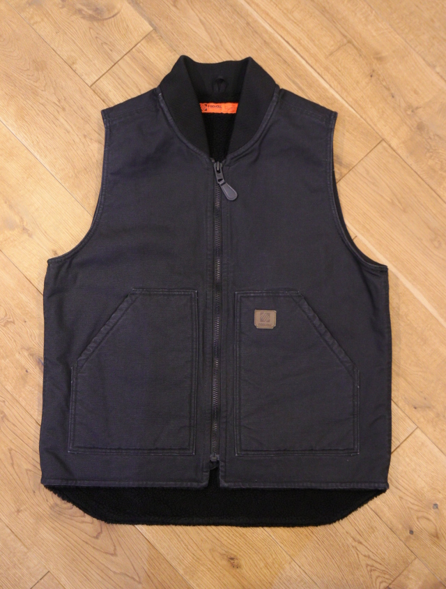 偉大な XL CHALLENGER WOOL ZIP VEST ウール ジップ ベスト