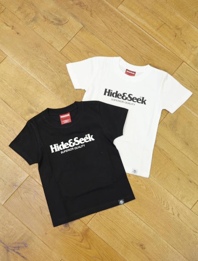 Hide and Seek　「Logo Kids S/S Tee」　キッズティーシャツ