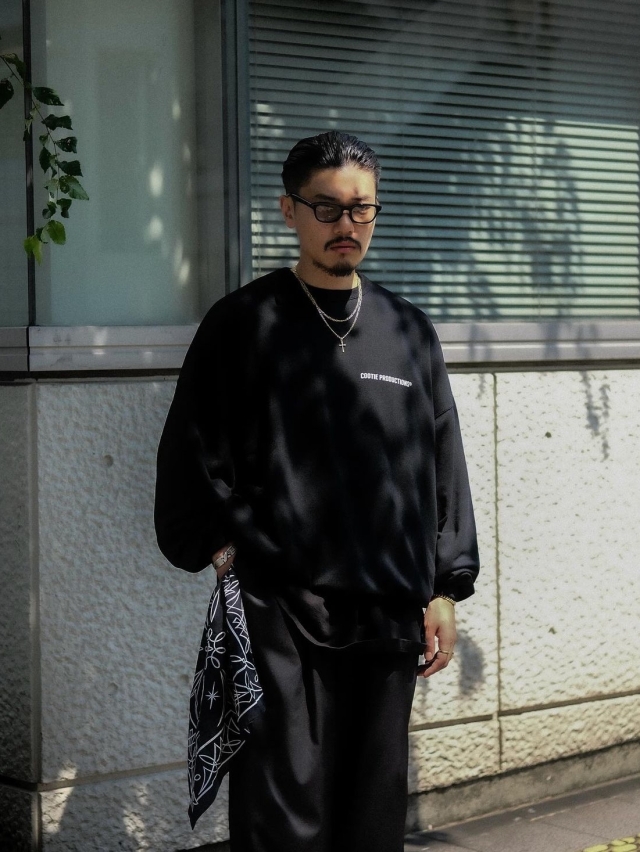 COOTIE 「Dry Tech Oversized Sweat Crew」 ドライテックスウェット 