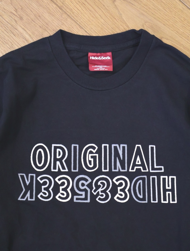Hide and Seek ×Toru Nishiura 「Original H&S L/S Tee」 プリント