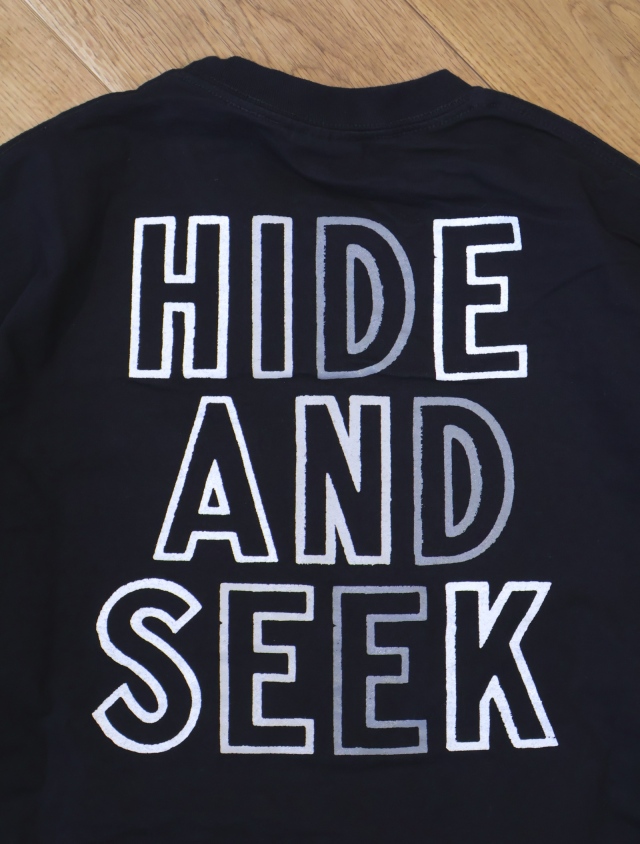 Hide and Seek ×Toru Nishiura 「Original H&S L/S Tee」 プリント
