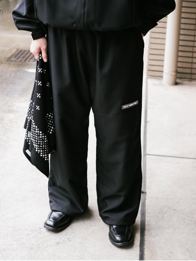 COOTIE 「Polyester Twill Wide Training Pants」 ワイド トレーニング