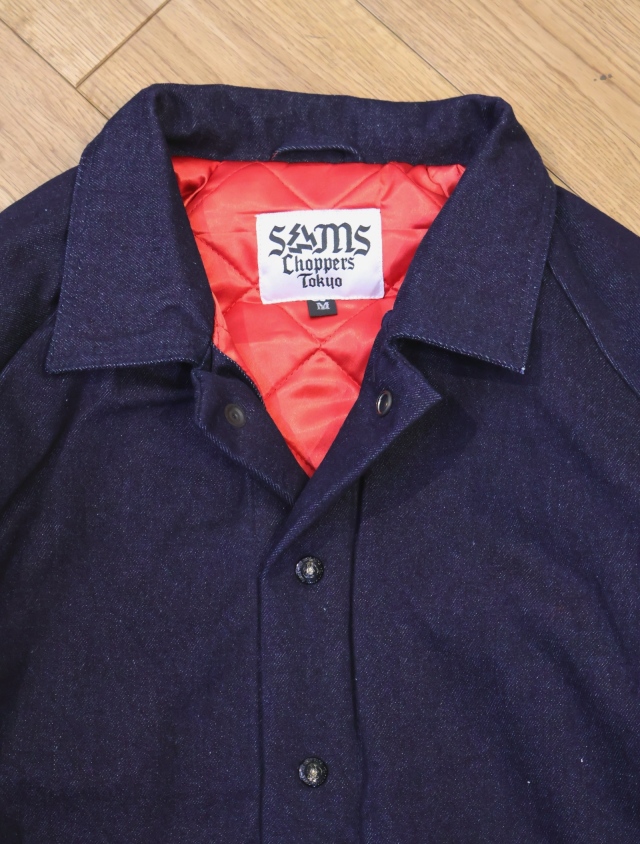 SAMS MOTORCYCLE デニムカバーオールジャケット SAMS MOTORCYCLE 「COVERALL」 デニムカバーオールジャケット MASH UP