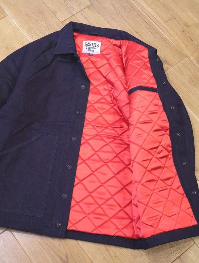 SAMS MOTORCYCLE デニムカバーオールジャケット SAMS MOTORCYCLE 「COVERALL」 デニムカバーオールジャケット MASH UP