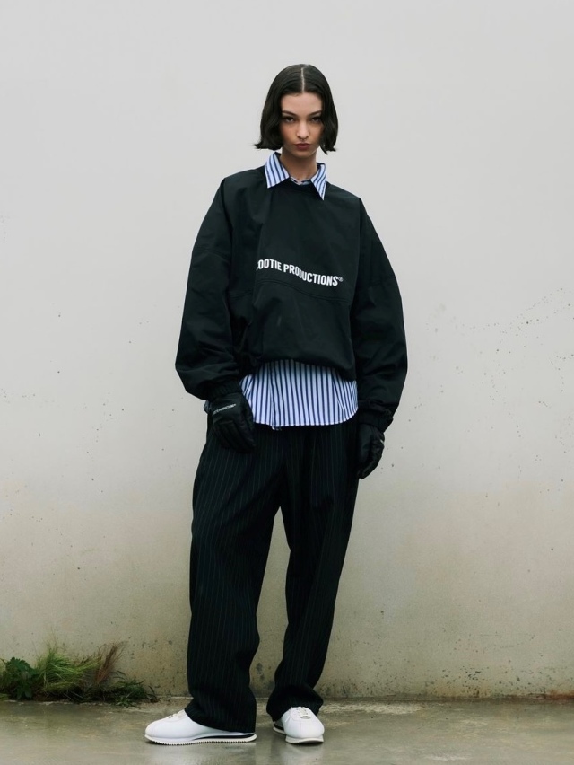 COOTIE 「Stripe Broad L/S Shirt」 ストライプブロードシャツ 