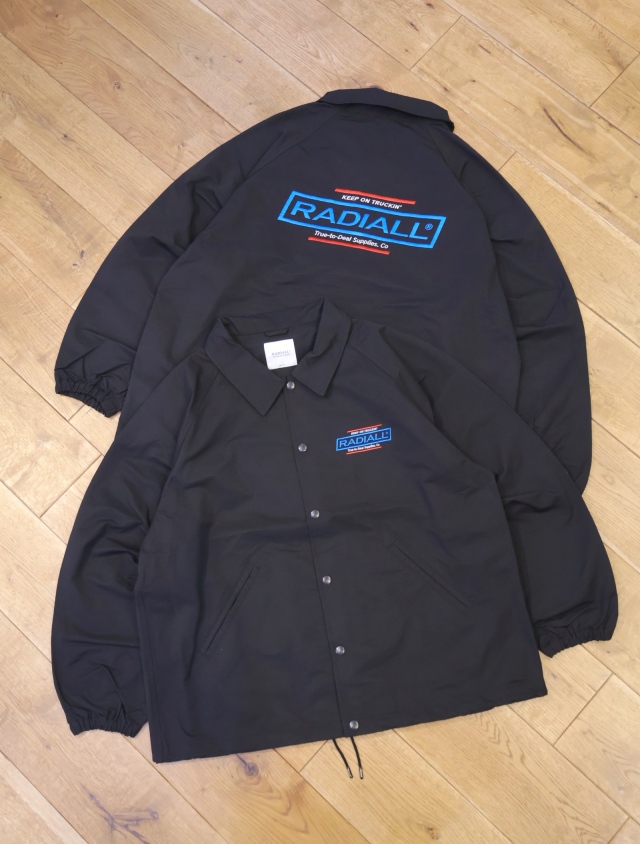 RADIALL　　「HEARTBEAT - WINDBREAKER JACKET 」　 ラグランスリーブ コーチジャケット