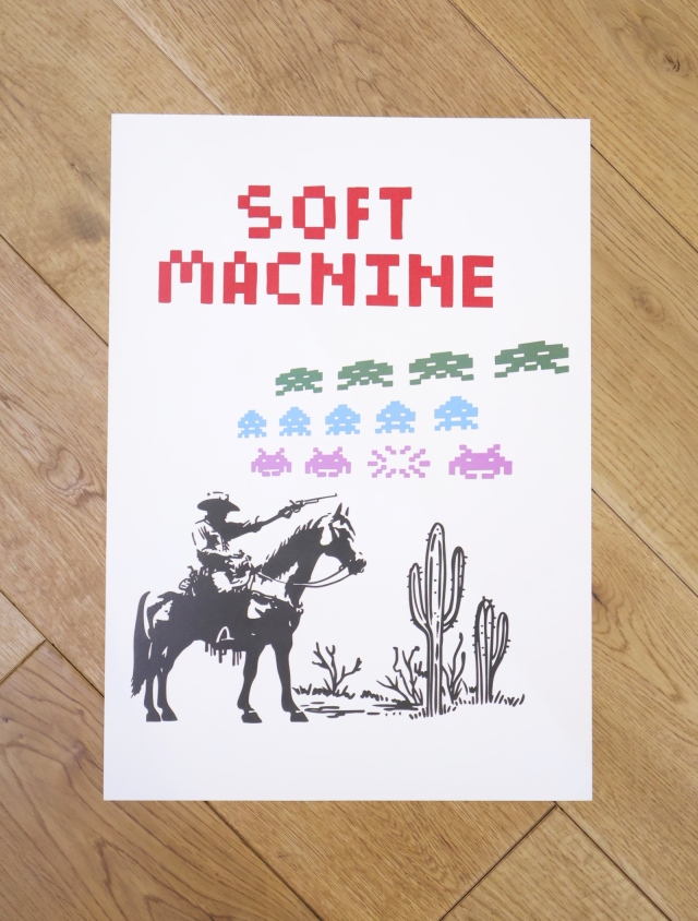 SOFTMACHINE　　「SHOOTING POSTER」　A3ポスター