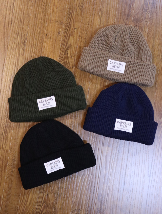 CAPTAINS HELM　　　「#24/7 HELM WATCH CAP」 　ニットキャップ