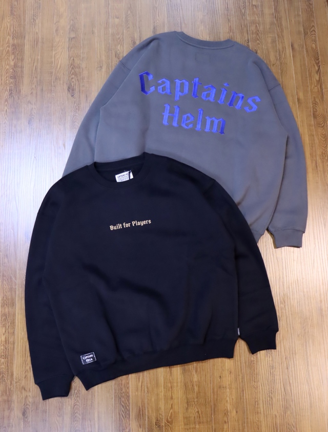 CAPTAINS HELM　　「#BFP CREW SWEAT」  　クルーネックスウェット