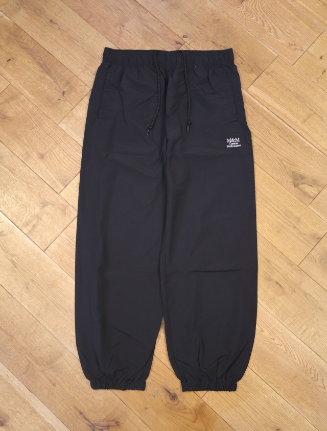 M&M ナイロントラックパンツ M&M CUSTOM PERFORMANCE 「Track Pants」 ナイロントラックパンツ