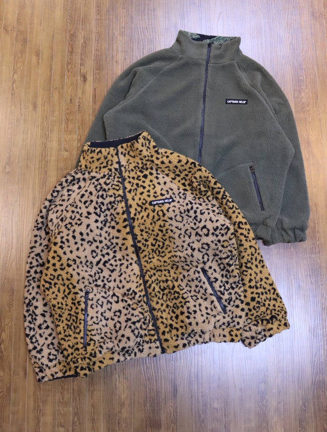 CAPTAINS HELM　　「#REVERSIBLE FLEECE JACKET」  　リバーシブル フリースジャケット