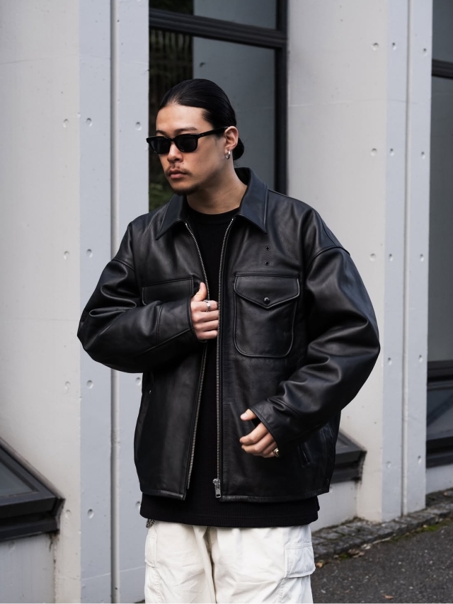 COOTIE 「Leather Policeman Jacket」 レザー ポリスマンジャケット