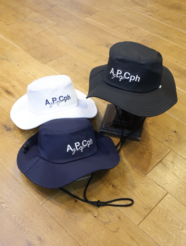 A.P.C.Golf × CAPTAINS HELM GOLF　　「A.P.Cph/Golf ALL WEATHER SAFARI HAT」 　サファリハット