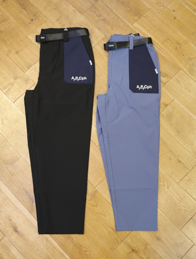A.P.C.Golf × CAPTAINS HELM GOLF　　「A.P.Cph/Golf ADJUSTABLE PANTS」 　アジャスタブルイージーパンツ