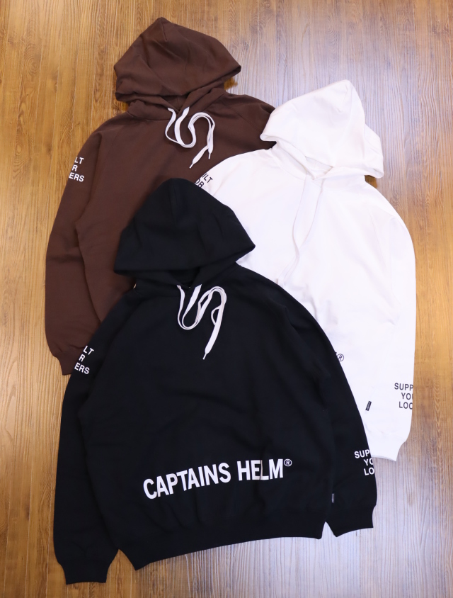 CAPTAINS HELM 「#TM LOGO HOODIE」 スウェット プルオーバーフーディー