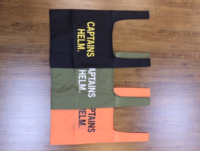 CAPTAINS HELM　　　「 #PACKABLE ECO BAG」 　ナイロン エコバッグ