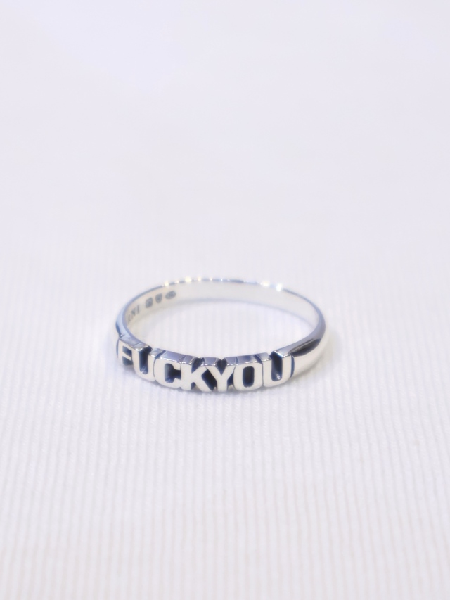 GARNI × Black Weirdos 「FUCKYOU Ring」 SILVER925製 リング MASH UP