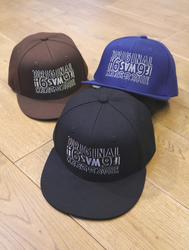 Hide and Seek ×Toru Nishiura 「Original H&S Baseball CAP」　6パネル ベースボールキャップ