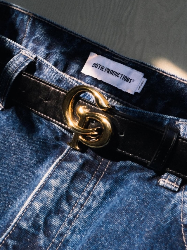 COOTIE 「Symbol Buckle Leather Belt」 バックル レザーベルト