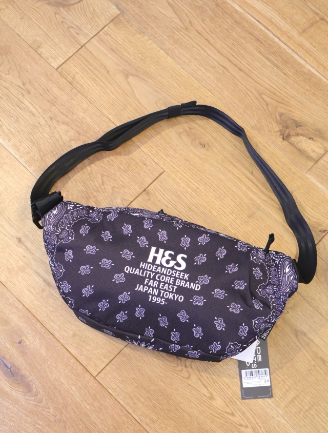 SABIN 6L SLING HIDE&SEEK ハイドアンドシーク×クローム CHROME × HIDE AND SEEK 30周年記念コラボバッグ「SABIN 6L