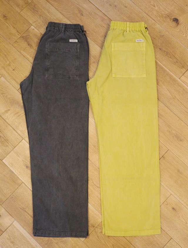 COOTIE 「Garment Dyed Double Cloth 2 Tuck Wide Easy Trousers 」 2