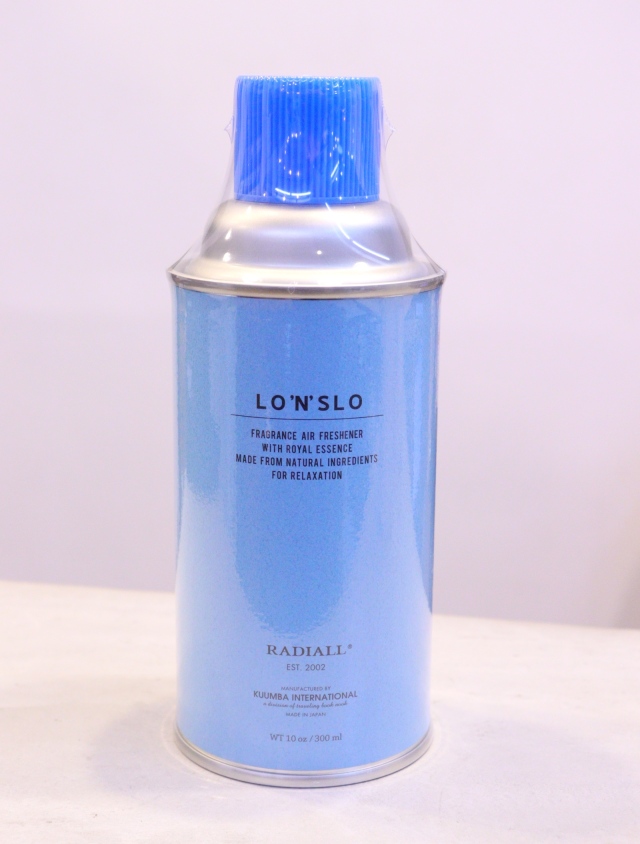 RADIALL × KUUMBA 　「LO-N-SLO - AIR FRESHENER SPRAY」　　オリジナルエアフレッシュナースプレー