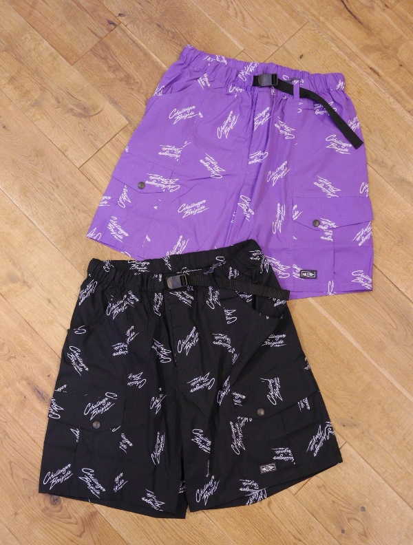 CHALLENGER 「MULTI SIGNATURE CARGO SHORTS」 ナイロンカーゴショーツ