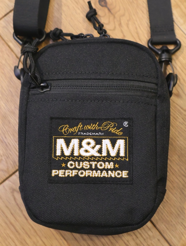 m&m custom performance ショルダーポーチ　ネイバーフッド 4月12日発売！】M&M CUSTOM PERFORMANCE 「Poach」 ショルダーポーチ