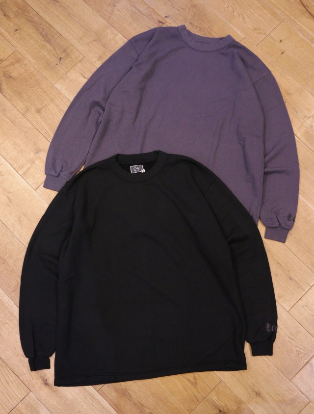 CALEE　　「FLAT PILE VINTAGE REPRODUCT L/S TEE」　　フラットパイル ロングスリーブティーシャツ