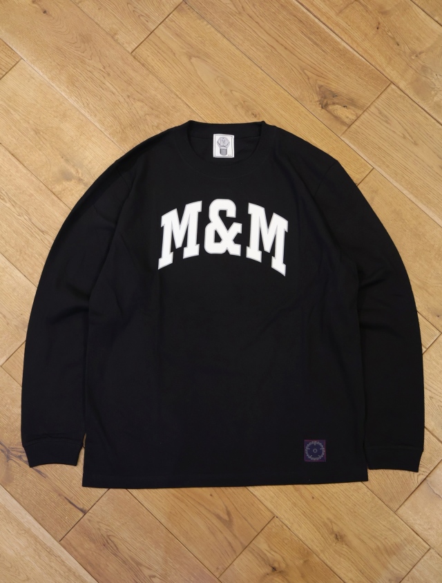 M＆M Customperformance 本立て ウッド　黒×白　ロゴ　★ M&M CUSTOM PERFORMANCE - CWP TM Logo Tee (BLACK) / ロゴ
