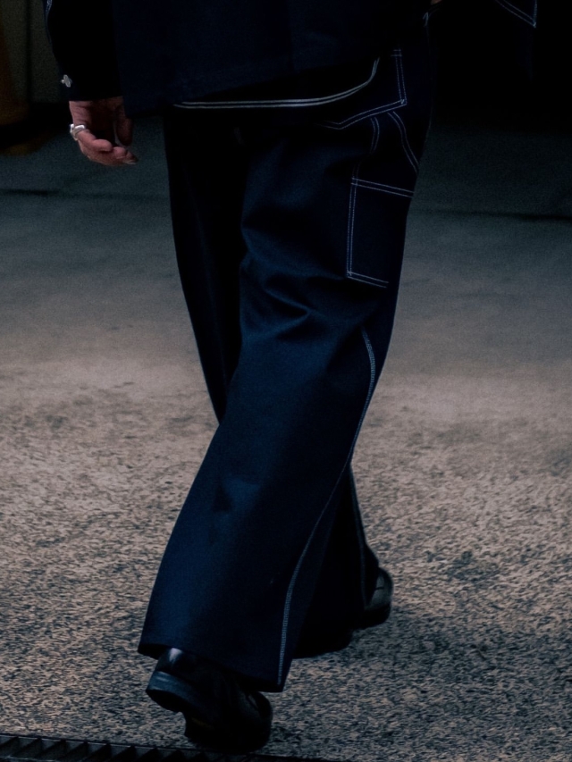 COOTIE 「Rigid Denim Painter Pants」 デニムペインターパンツ 