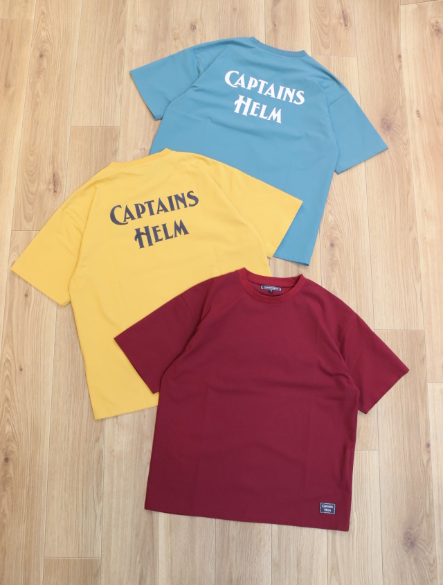CAPTAINS HELM　　「#HELM SURF TEE」  　ドライストレッチ プリントティーシャツ