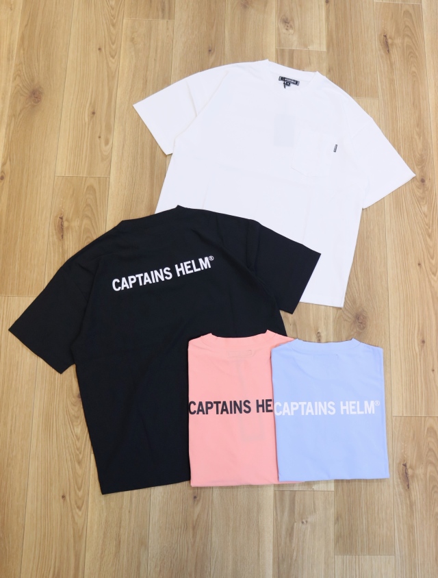 CAPTAINS HELM　　「#LIGHT&DRY SUMMER TEE」  　ドライストレッチ ポケットティーシャツ