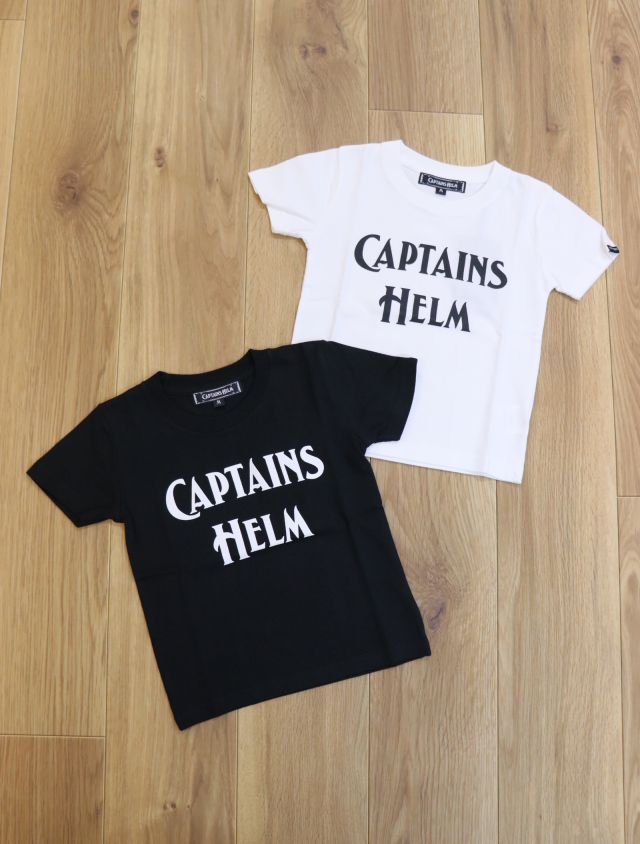 CAPTAINS HELM　　「#CLASSIC LOGO SS TEE - KIDS」  　キッズティーシャツ
