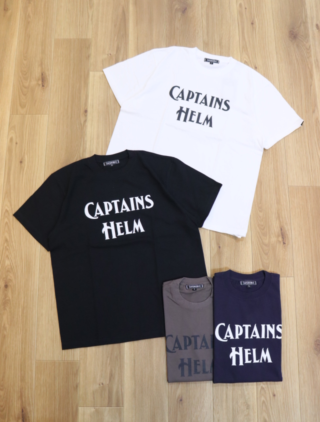 CAPTAINS HELM　　「#CLASSIC LOGO SS TEE」  　プリントティーシャツ