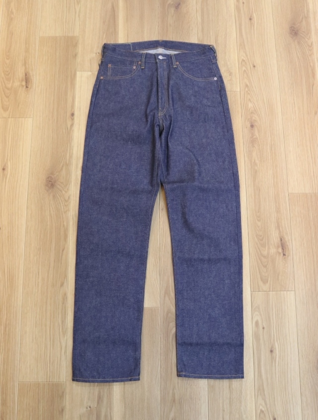 MASSES　　「DENIM 5P PANTS A.1」　5ポケット ワイドストレートデニムパンツ