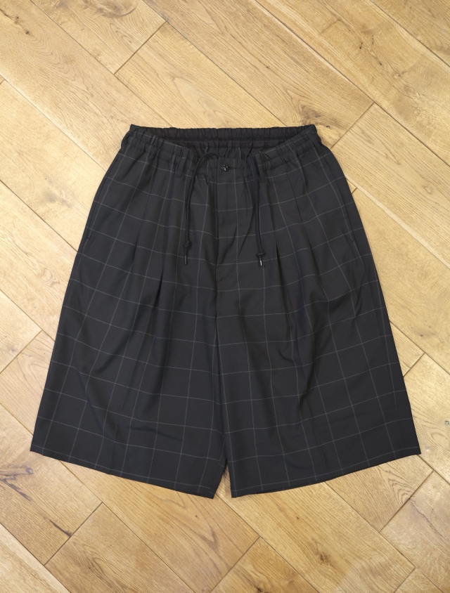 COOTIE 「T/W 2 Tuck Easy Shorts <CHECK>」 2タック イージーショーツ
