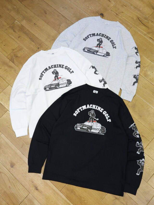 SOFTMACHINE　　「RAVAGE L/S」　プリントロングスリーブティーシャツ