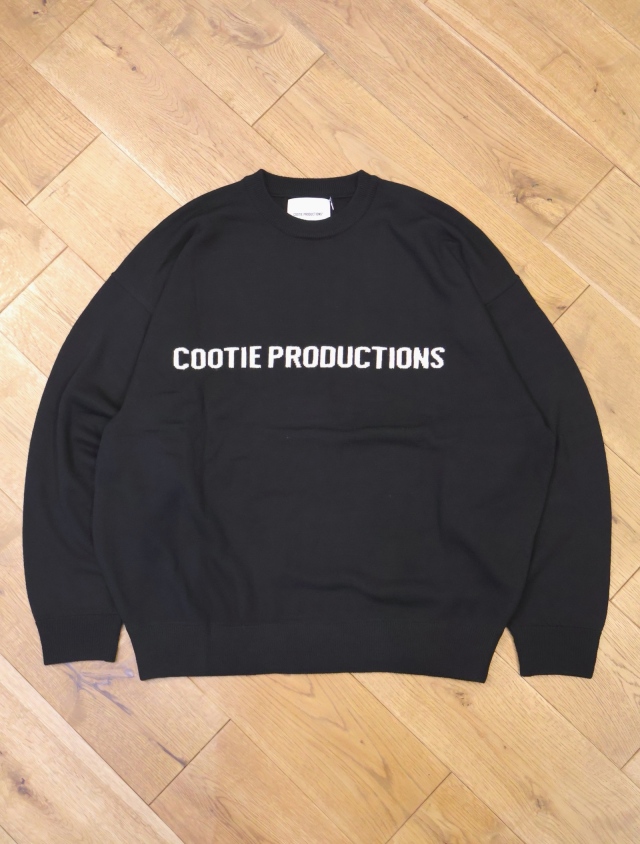COOTIE　「Intarsia Crew Sweater」　クルーネック ニットセーター