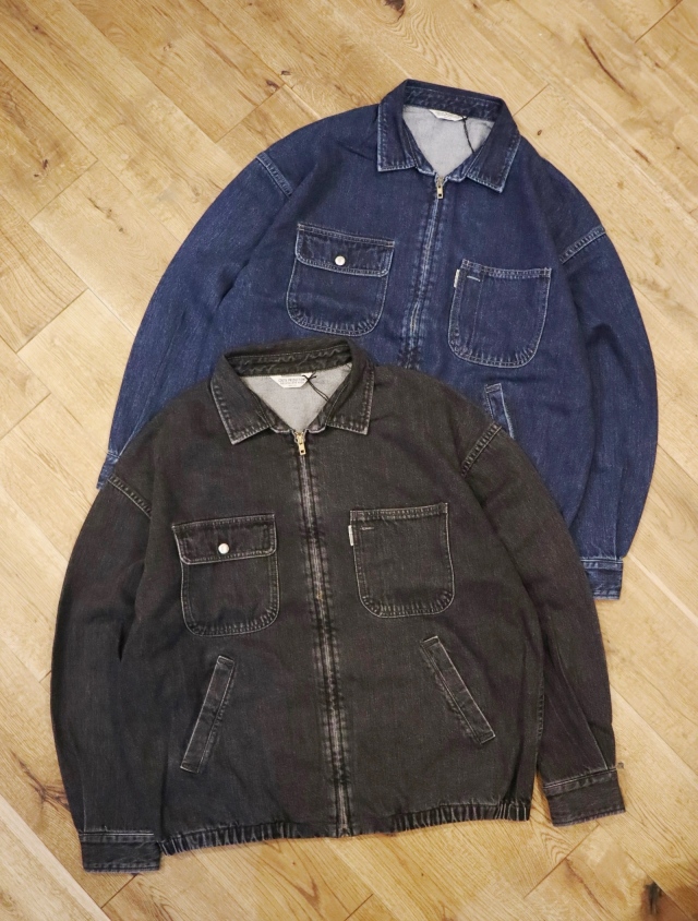 COOTIE 「Denim Zip Up Work Jacket （Fade） 」 デニムワークジャケット