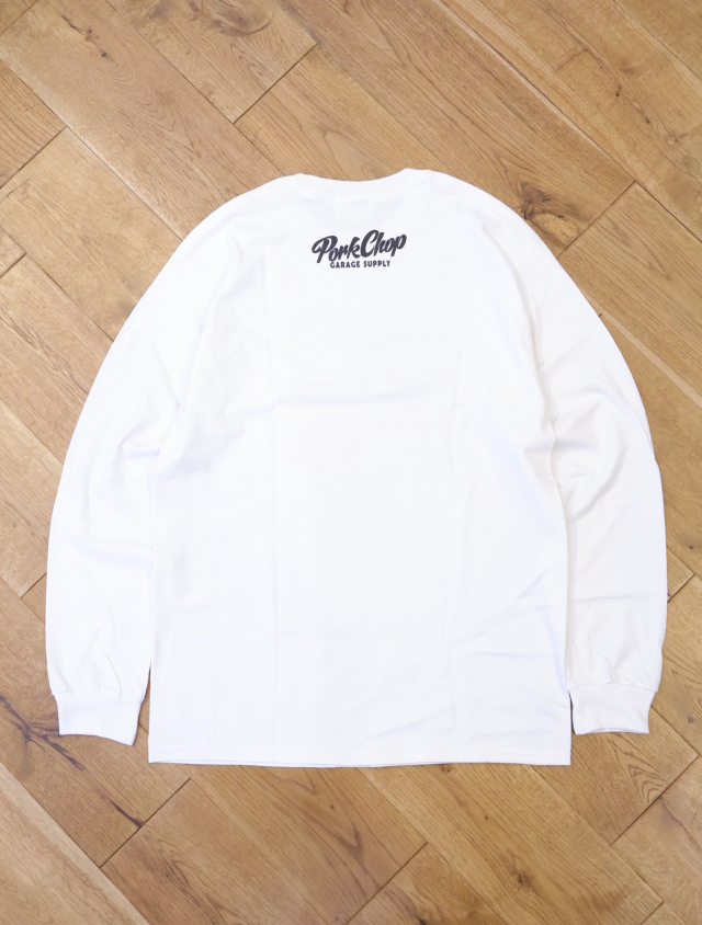PORKCHOP GARAGE SUPPLY 「SLOGAN L/S TEE」 ロングスリーブ